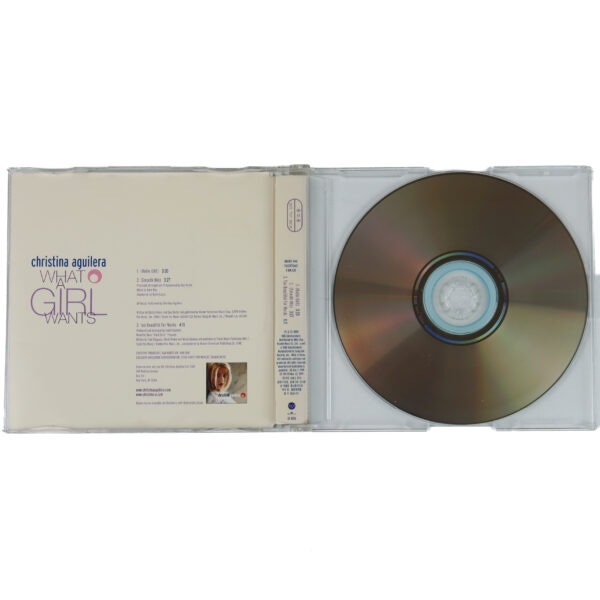 Christina Aguilera – What A Girl Wants Maxi Single Album Promo Korean CD Korea