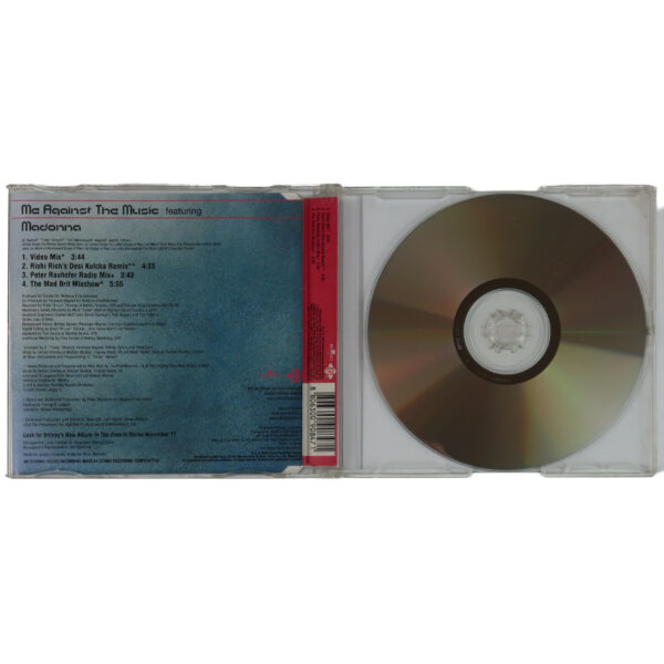 IMG_6662 Britney Spears - Me Against The Music (Ft. Madonna) Maxi Single Korean CD Korea