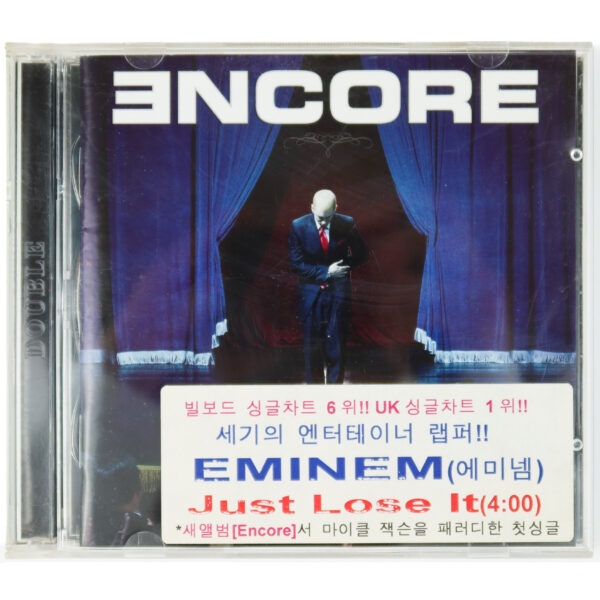 IMG_6696 Eminem - Encore Korean Deluxe Version Promo Album CD Korea