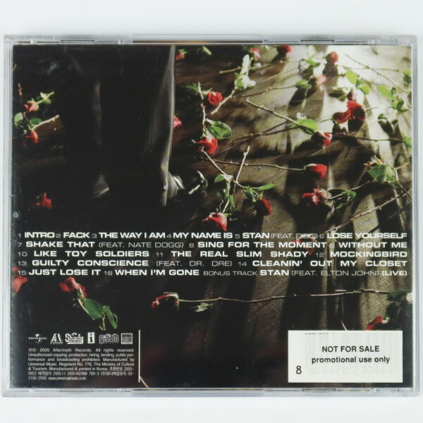 Eminem - Curtain Call The Hits Korean Promo Album CD Korea Majah Flavah