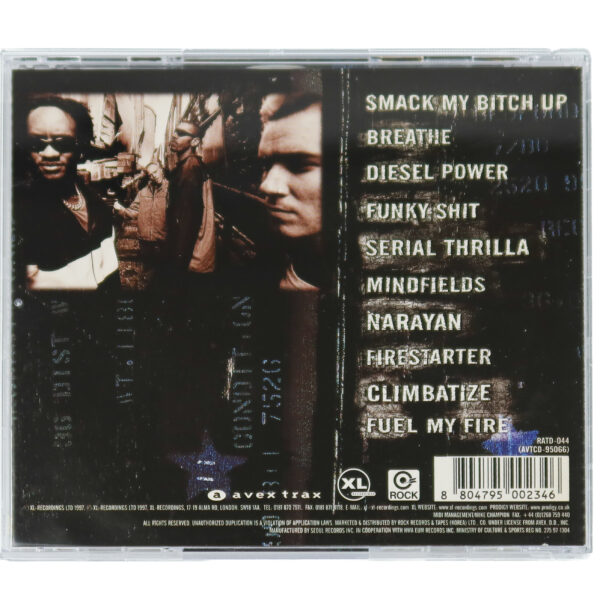 IMG_6716 The Prodigy – The Fat Of The Land Album Korean CD Korea