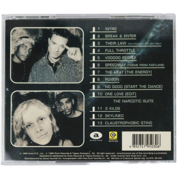 IMG_6720 The Prodigy – Music For The Jilted Generation Album Korean CD Korea