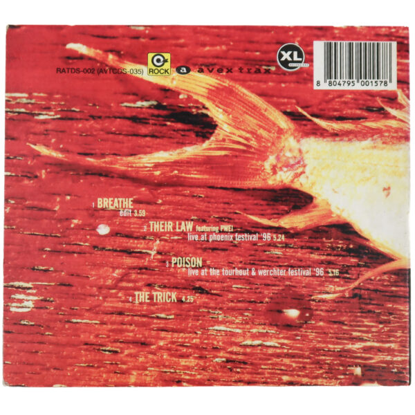The Prodigy – Breathe Maxi Single Album Korean CD Korea Digipak
