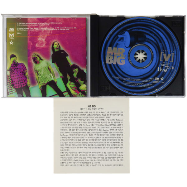 Mr. Big – At The Hard Rock Live Album Korean CD Korea