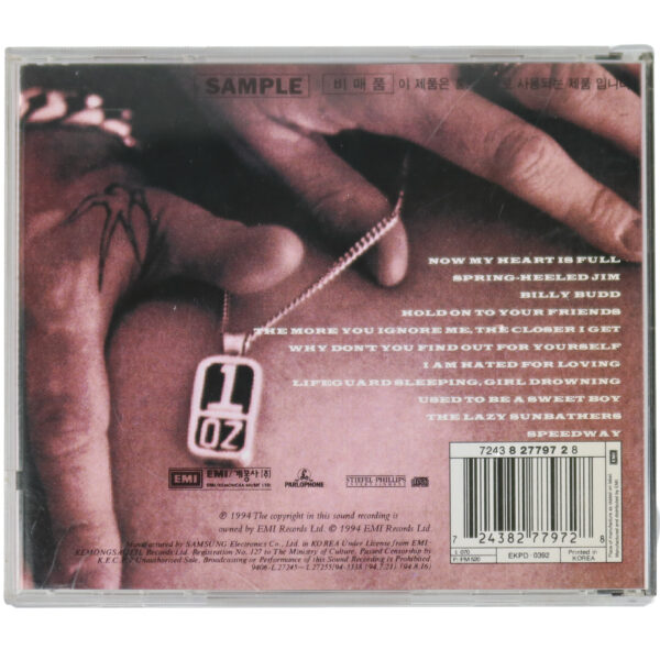 Morrissey ‎– Vauxhall And I Album Korean Promo CD Korea