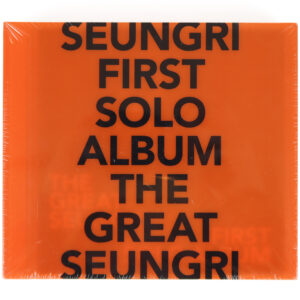 Seungri - The Great Seungri [Orange Ver.] 1st Solo Album Sealed CD Bigbang 2018