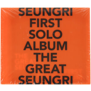 Seungri - The Great Seungri [Orange Ver.] 1st Solo Album Sealed CD Bigbang 2