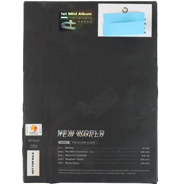 IMG_6850 Nine.I - New World Signed Autographed CD Mini Album Promo 2022 K-Pop Nine I