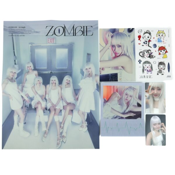 Everglow - Zombie [Pulse Ver.] 5th Single Album Signed CD Promo 2024 K-Pop