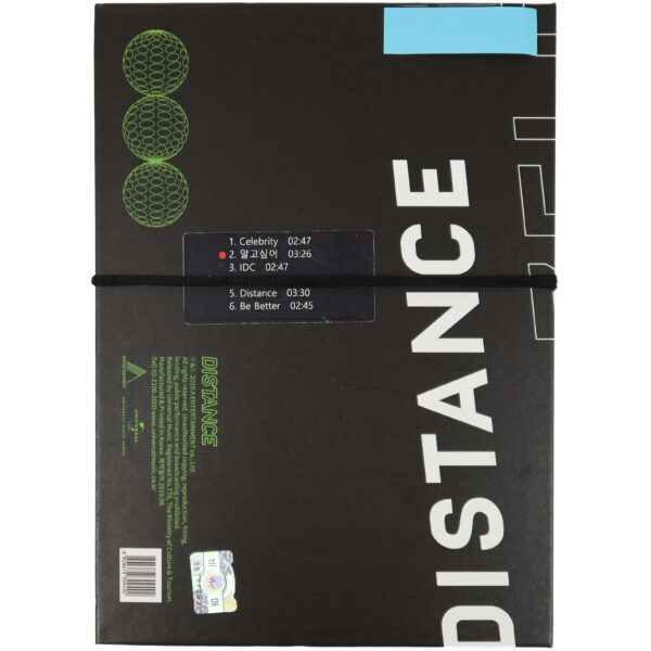IMG_6882 Zelo - Distance 1st Mini Album Signed Autographed Promo CD 2019 B.A.P
