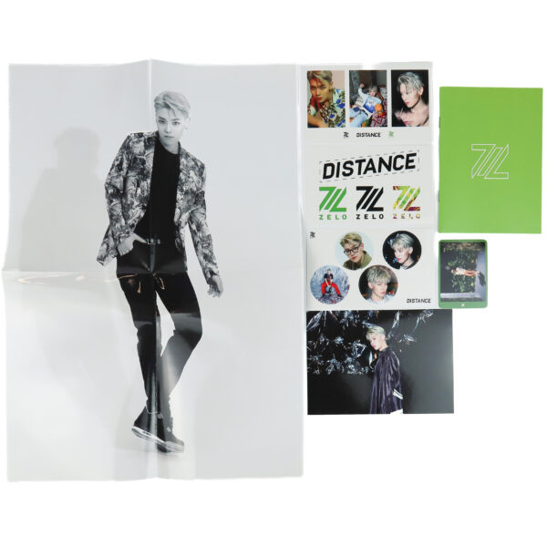 IMG_6885 Zelo - Distance 1st Mini Album Signed Autographed Promo CD 2019 B.A.P