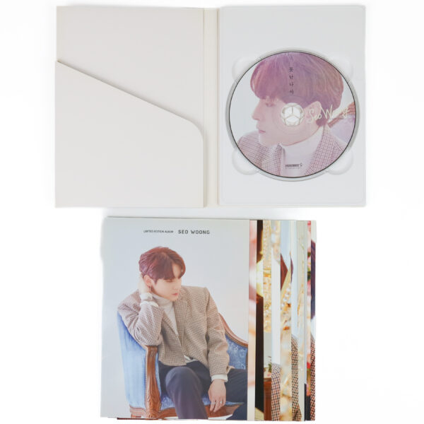Seo Woong - Regret 1st Single Album Signed Promo CD 2018 NTB Seowoong Sungwoong
