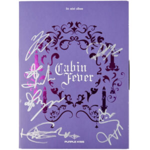 Purple Kiss - Cabin Fever [Purple Ver.] 5th Mini Album Signed Promo CD 2023