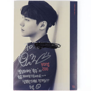 Yongzoo - This Time 1st Mini Album Signed + Message Promo CD 2019 Yong Zoo