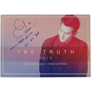 Evan / Yoo Hoseok - The Truth Signed Concert Booklet 2016 Click-B