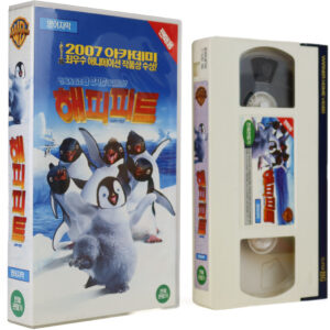 Happy Feet (2006) Korean Late Retail VHS [NTSC] English Subtitles