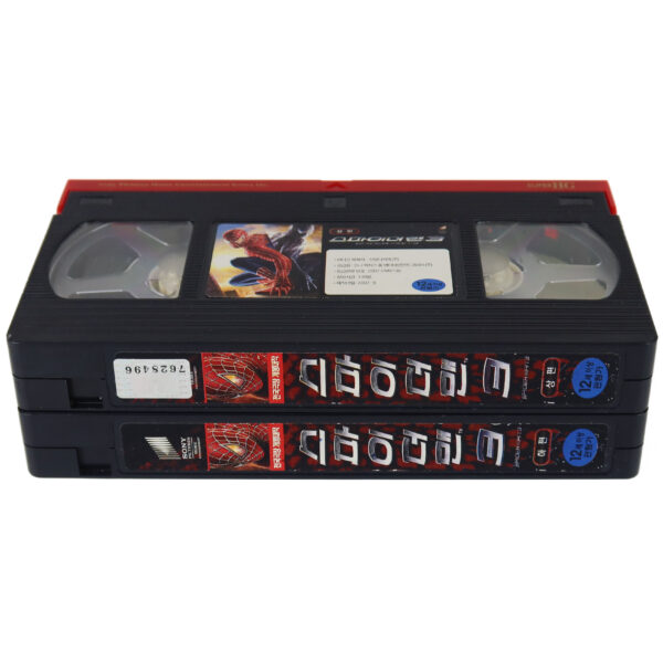 Spider-Man 3 (2007) Korean Late VHS Rental [NTSC] Korea Marvel