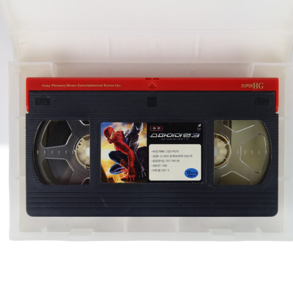 Spider-Man 3 (2007) Korean Late VHS Rental [NTSC] Korea Marvel