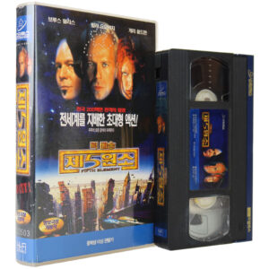 The Fifth Element (1997) Korean VHS Rental [NTSC] Korea Bruce Willis Luc Besson
