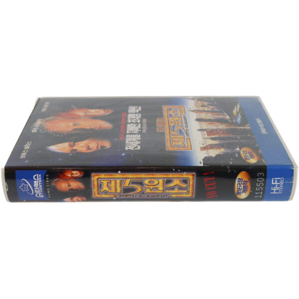 The Fifth Element (1997) Korean VHS Rental [NTSC] Korea Bruce Willis Luc Besson