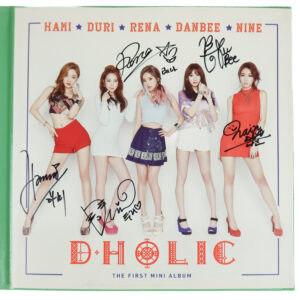 D.Holic - Chewy 1st Mini Album Signed Autographed CD Promo 2015 D-Holic 2