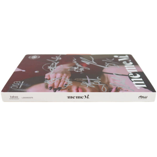 Purple Kiss - memeM [Meme Ver.] 3rd Mini Album Signed Autographed Promo CD 2022