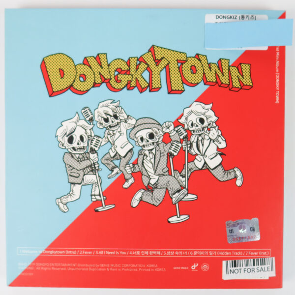 Dongkiz - Dongky Town 1st Mini Album Signed Autographed Promo CD 2019 DKZ