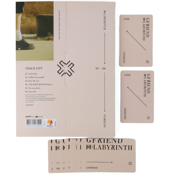 GFriend - Labyrinth [Crossroads Ver.] 8th Mini Album CD + 2 x Umji PC + POB PC