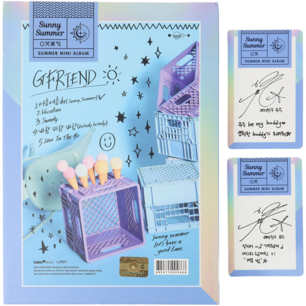 GFriend - Sunny Summer [Summer Ver.] Mini Album CD + Yuju Photocards 2018