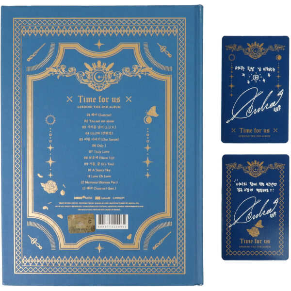 GFriend – Time For Us [Limited Edition] 2nd Album CD Eunha Photocards 2019