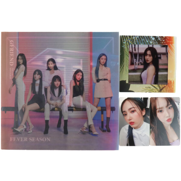 GFriend - Fever Season [Ya Ver.] 7th Mini Album CD Yuju + SinB PC + POB 2019