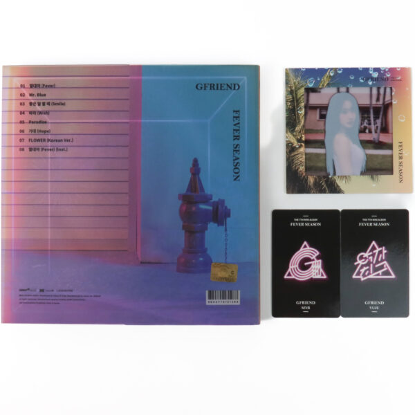 GFriend - Fever Season [Ya Ver.] 7th Mini Album CD Yuju + SinB PC + POB 2019