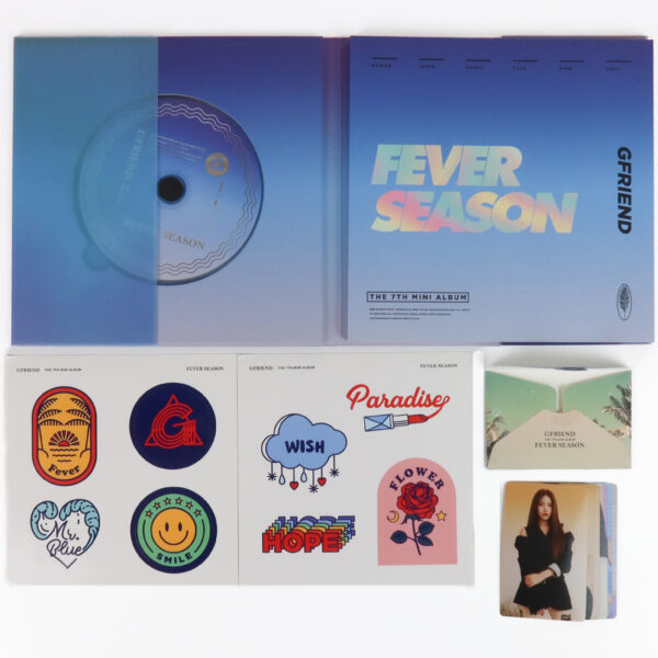 GFriend - Fever Season [Ya Ver.] 7th Mini Album CD Yuju + SinB PC + POB 2019