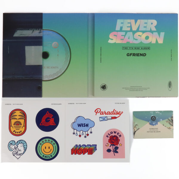 GFriend - Fever Season [Dae Ver.] 7th Mini Album CD Umji PC Set + POB 2019