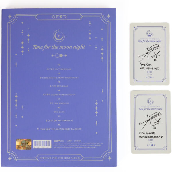 GFriend - Time For The Moon Night [Time Ver.] 6th Mini Album CD Yuju PCs 2018