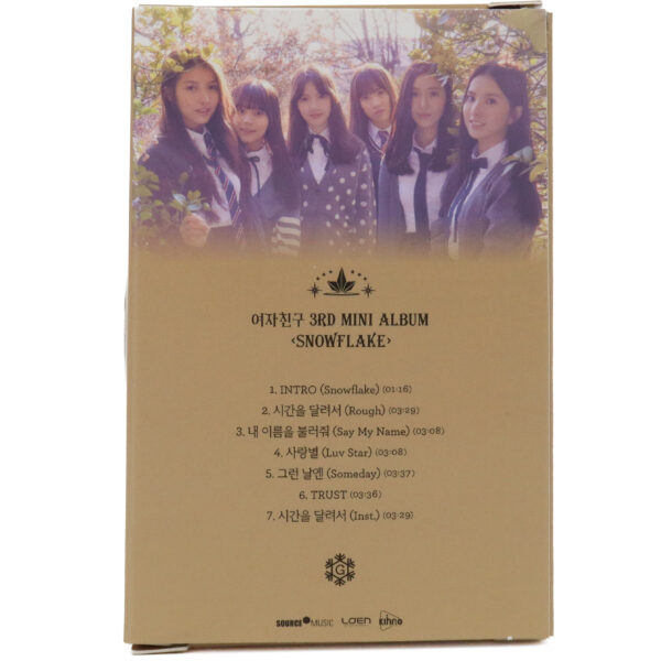 GFriend – Snowflake 3rd Mini Album Kihno Kit + Photocards
