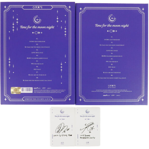 GFriend - Time For The Moon Night [Night Ver.] 6th Mini Album CD Yuju Sowon PCs