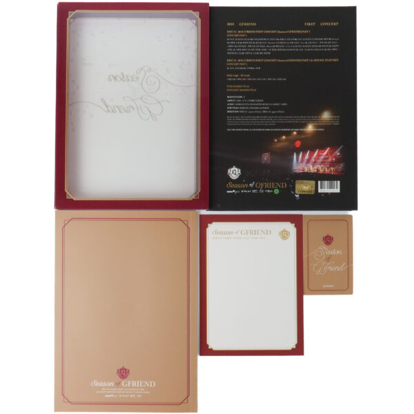 Season Of GFriend First Concert Blu-Ray + Sowon Photocard 2018