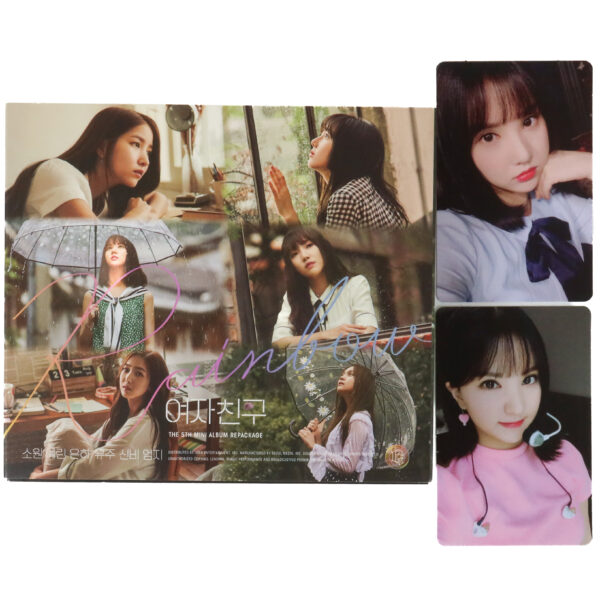 GFriend – Rainbow 5th Mini Album CD Eunha Photocard Set 2017