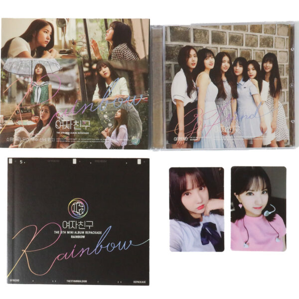 GFriend – Rainbow 5th Mini Album CD Eunha Photocard Set 2017