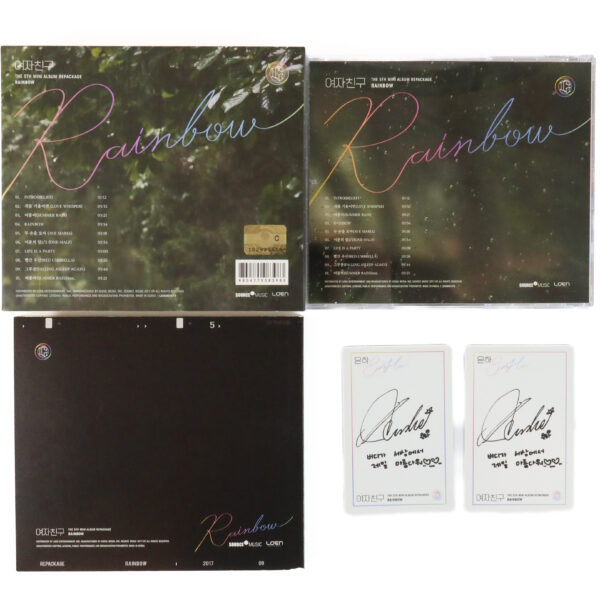GFriend – Rainbow 5th Mini Album CD Eunha Photocard Set 2017
