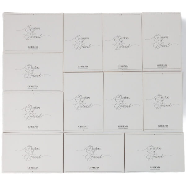 GFriend 2018 First Concert Season Of GFriend Concert Goods: Post Card Set A + B