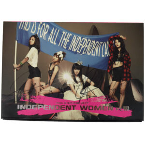 Miss A - Independent Women Pt.III 2nd Mini Album Signed Promo CD 2012