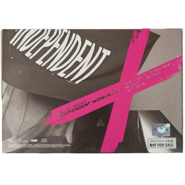 Miss A - Independent Women Pt.III 2nd Mini Album Signed Promo CD 2012