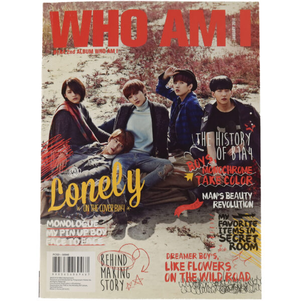 B1A4 - Who Am I 2nd Album Signed Autographed Promo CD 2014