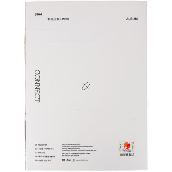 B1A4 - Connect [Dreamlike Ver.] 8th Mini Album Signed Autographed Promo CD 2024
