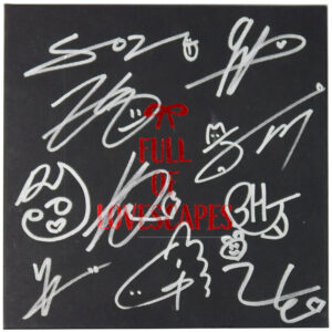 NTX - Full Of Lovescapes 1st Mini Album Signed Autographed Promo CD 2021