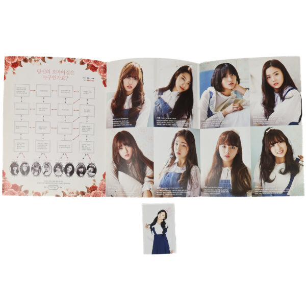 Oh My Girl - Cupid 1st Mini Album Signed Autographed Promo CD + PC + Insert 2015