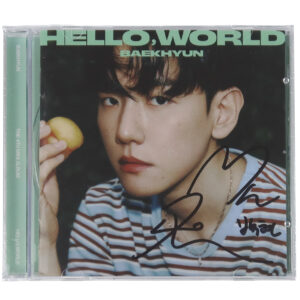 Baekhyun - Hello, World [Jewel / World Ver.] 4th Mini Album Signed CD 2024 Exo