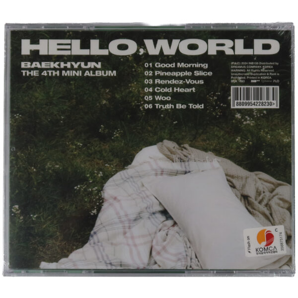 Baekhyun - Hello, World [Jewel / World Ver.] 4th Mini Album Signed CD 2024 Exo